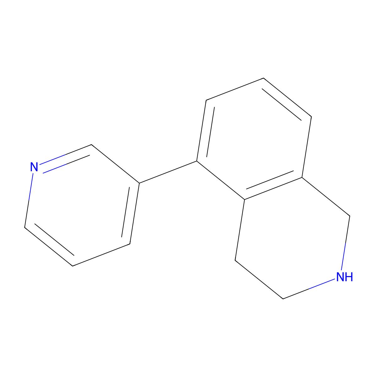 5-Pyridin-3-yl-1,2,3,4-tetrahydro-isoquinoline molecular structure, CAS 1176415-26-1