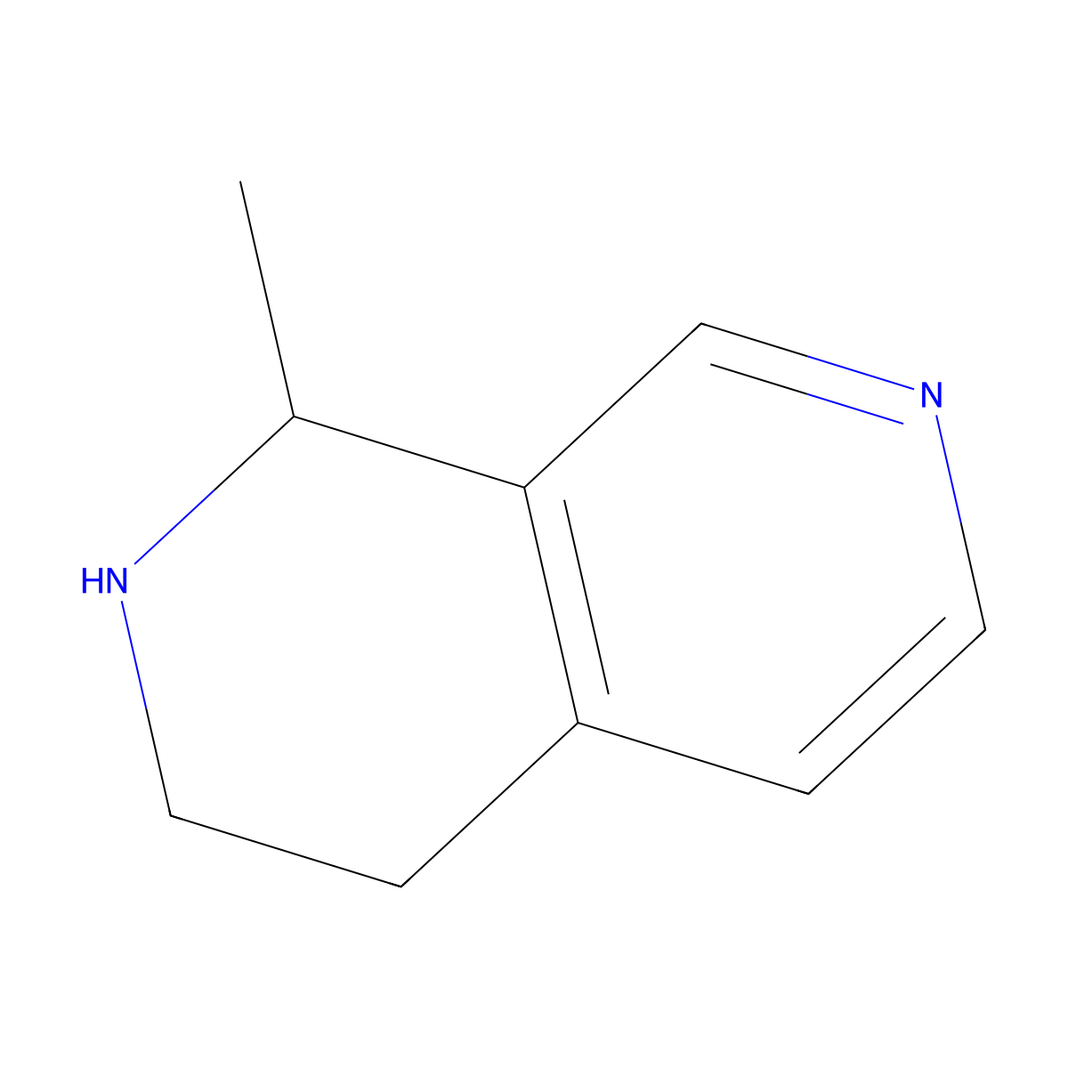1-Methyl-1,2,3,4-tetrahydro-2,7-naphthyridine molecular structure, CAS 1176415-50-1