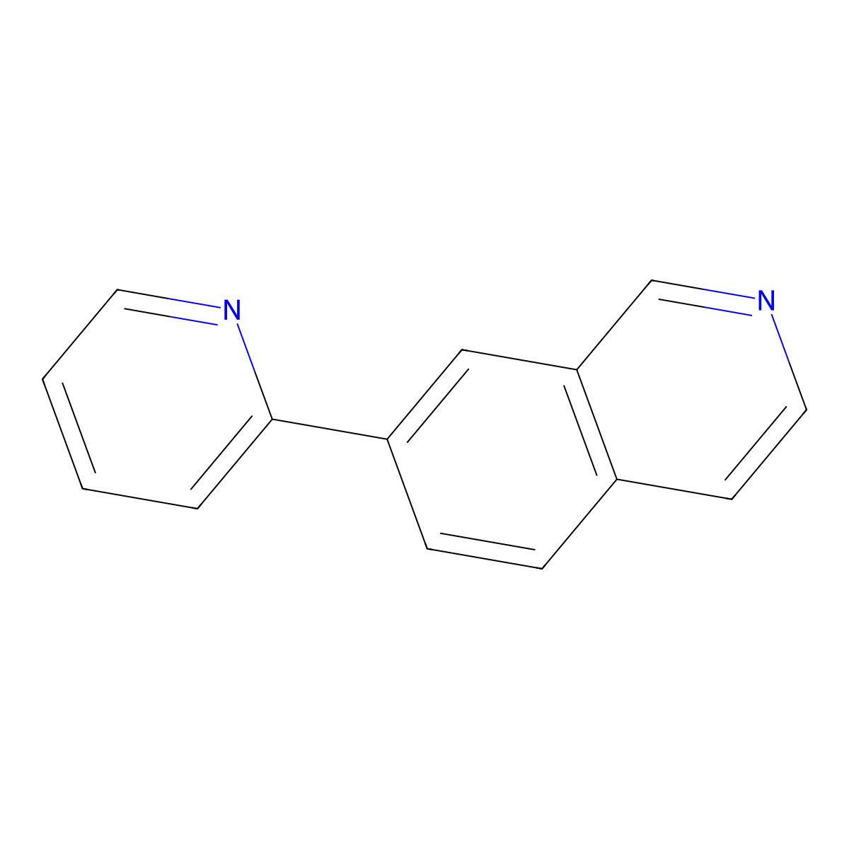 7-Pyridylisoquinoline molecular structure, CAS 1176417-50-7
