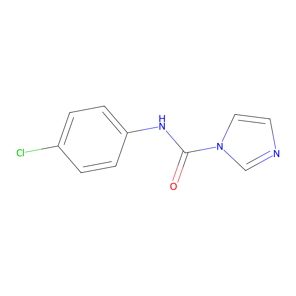 N-(4-chlorophenyl)imidazolylcarboxamide molecular structure, CAS 117654-35-0