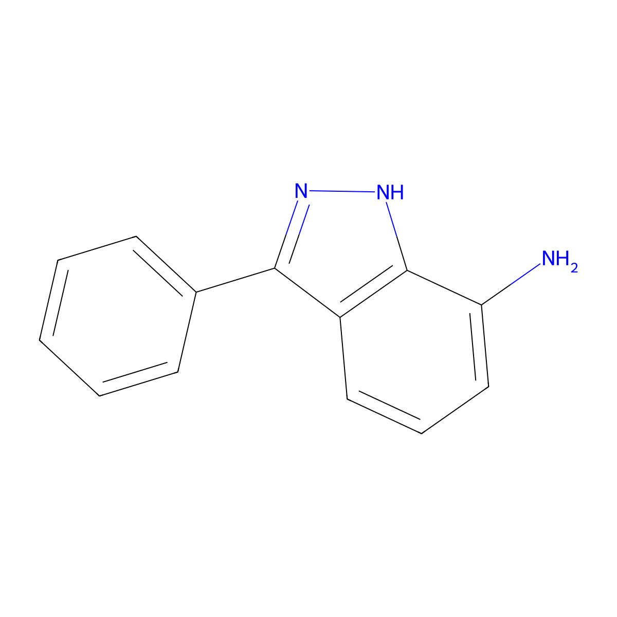 7-Amino-3-phenylindazole molecular structure, CAS 1177101-07-3