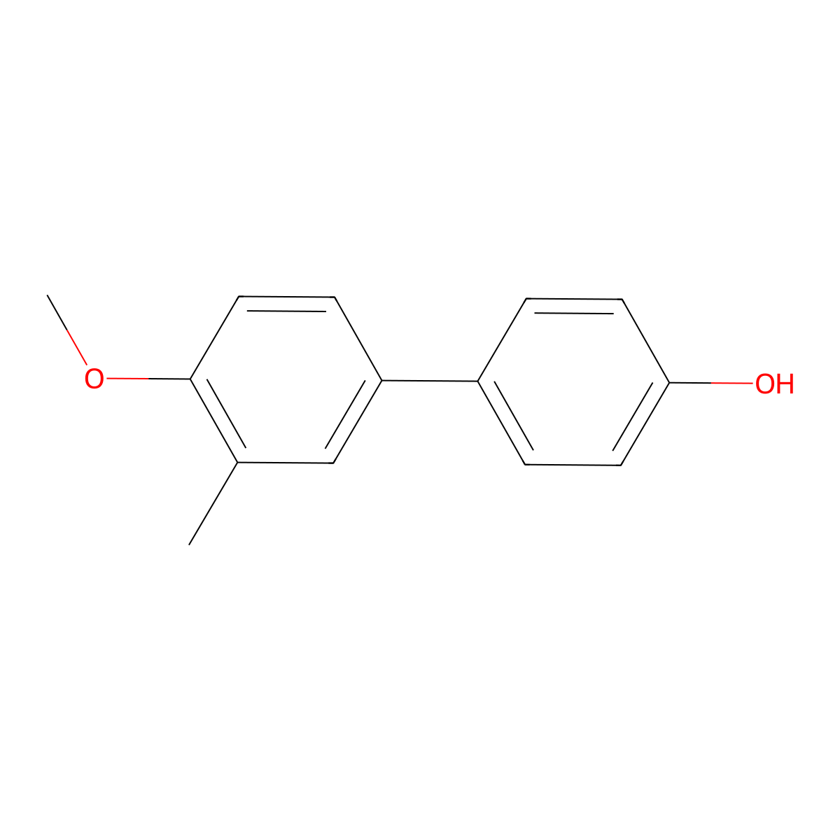 4-(4-Methoxy-3-methylphenyl)phenol molecular structure, CAS 1177101-79-9
