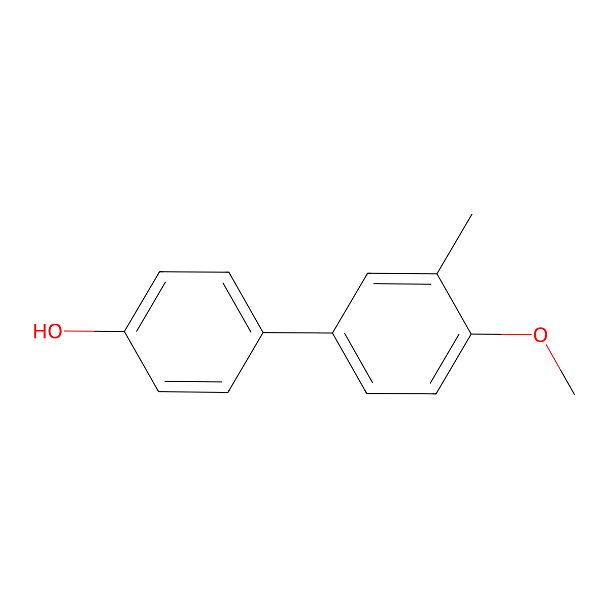 4-(4-Methoxy-3-methylphenyl)phenol molecular structure, CAS 1177101-79-9