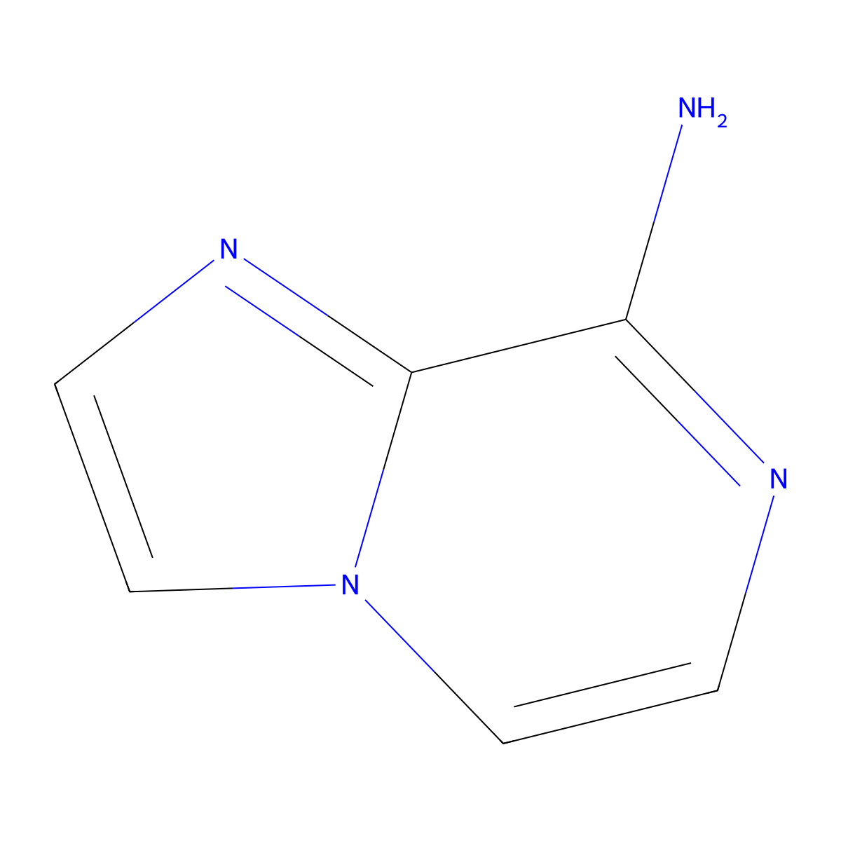 Imidazo[1,2-a]pyrazin-8-amine molecular structure, CAS 117718-88-4