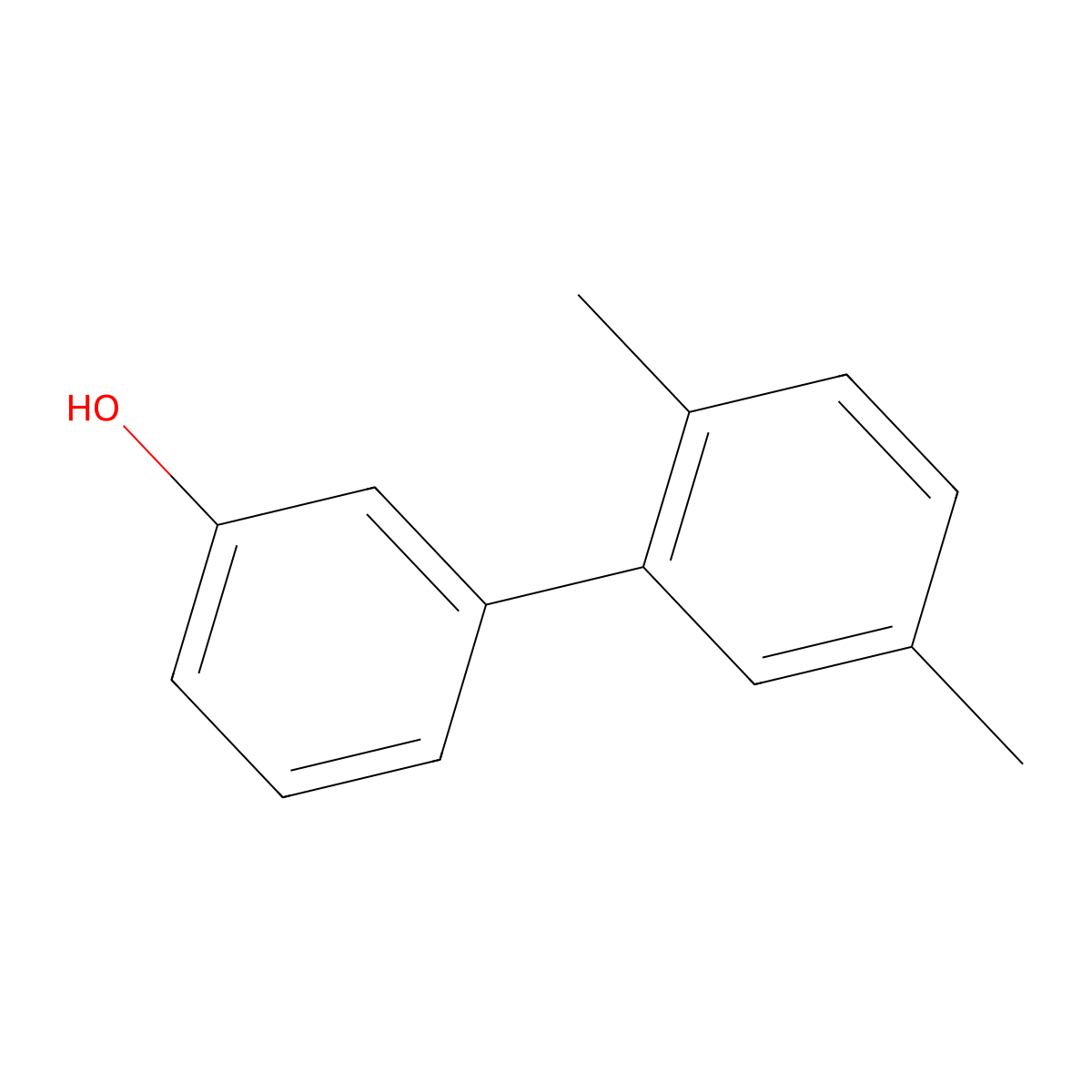 3-(2,5-Dimethylphenyl)phenol molecular structure, CAS 1177232-47-1