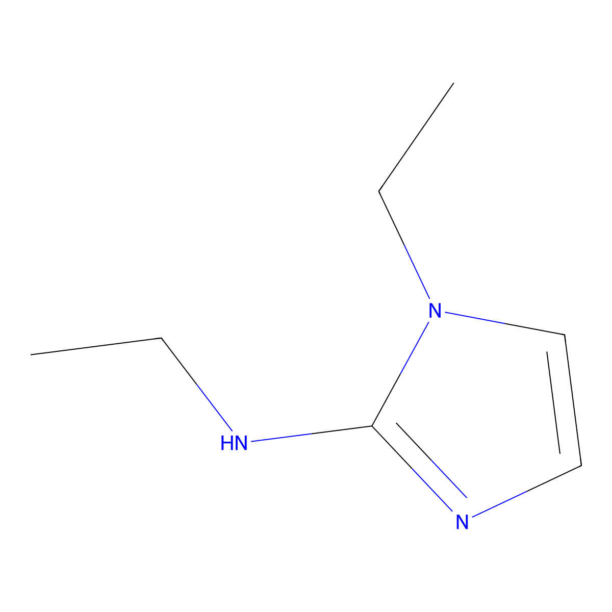 N,1-diethyl-1H-imidazol-2-amine molecular structure, CAS 1177292-95-3