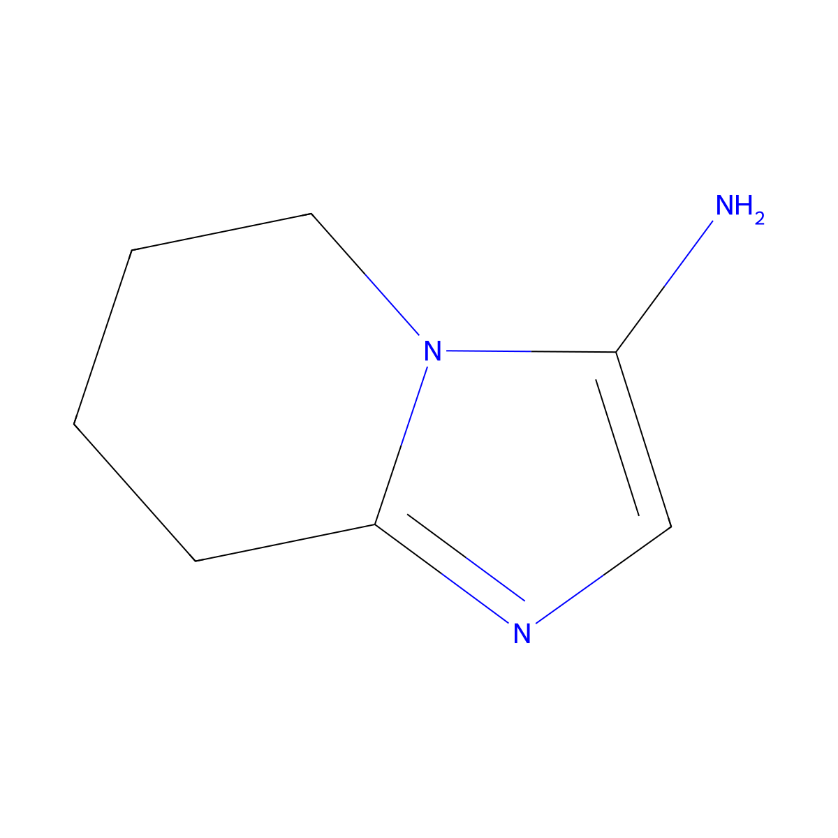 5,6,7,8-Tetrahydroimidazo[1,2-a]pyridin-3-amine molecular structure, CAS 1177321-97-9