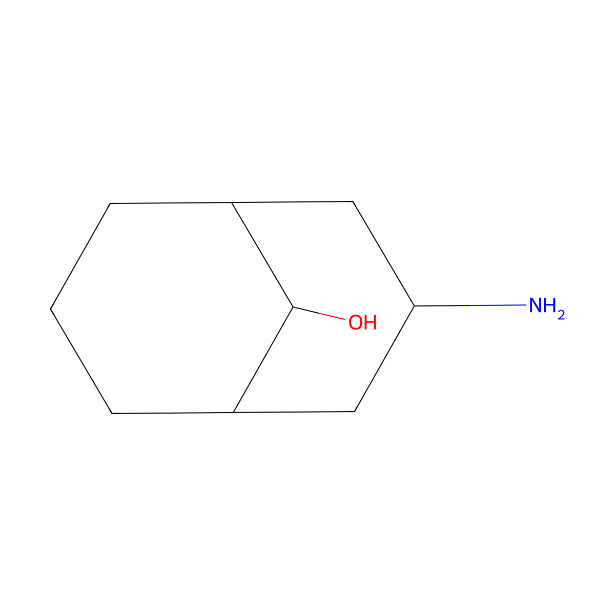 3-Aminobicyclo[3.3.1]nonan-9-ol molecular structure, CAS 1177348-27-4