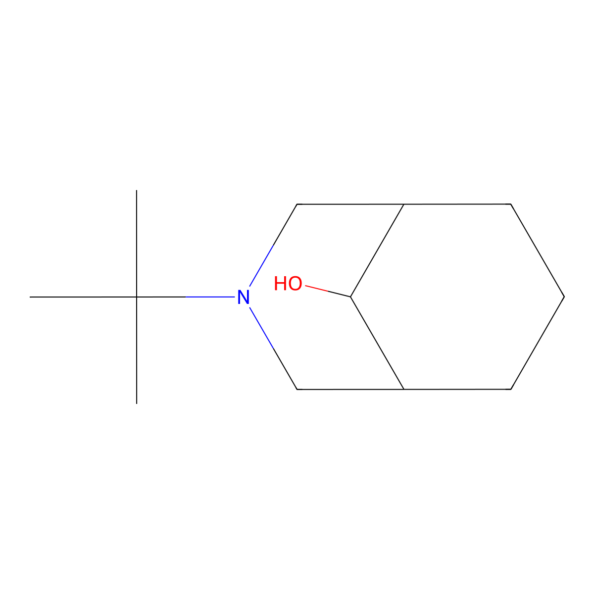 3-Tert-butyl-3-azabicyclo[3.3.1]nonan-9-ol molecular structure, CAS 1177352-38-3