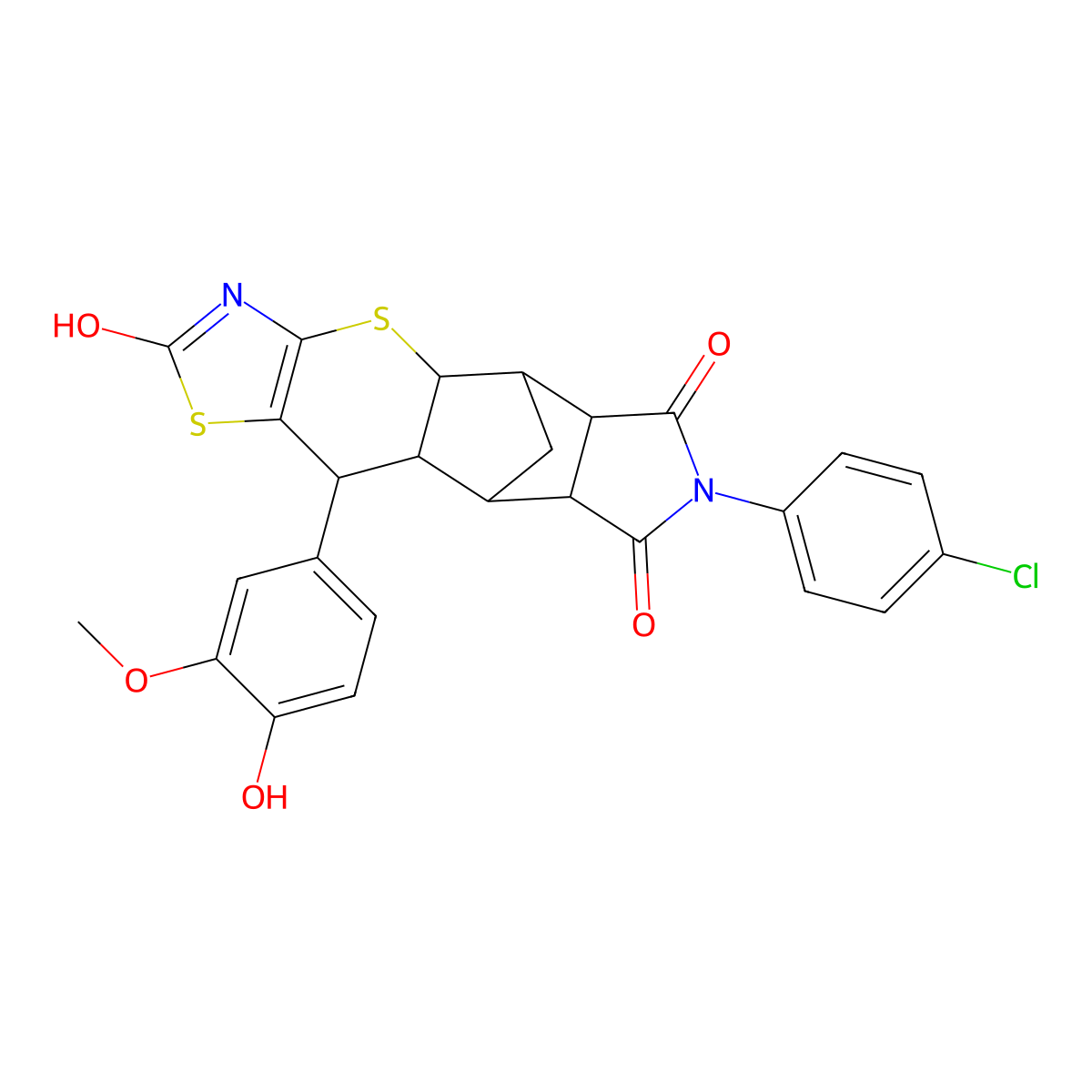 C26H21ClN2O5S2 molecular structure, CAS 1177615-50-7