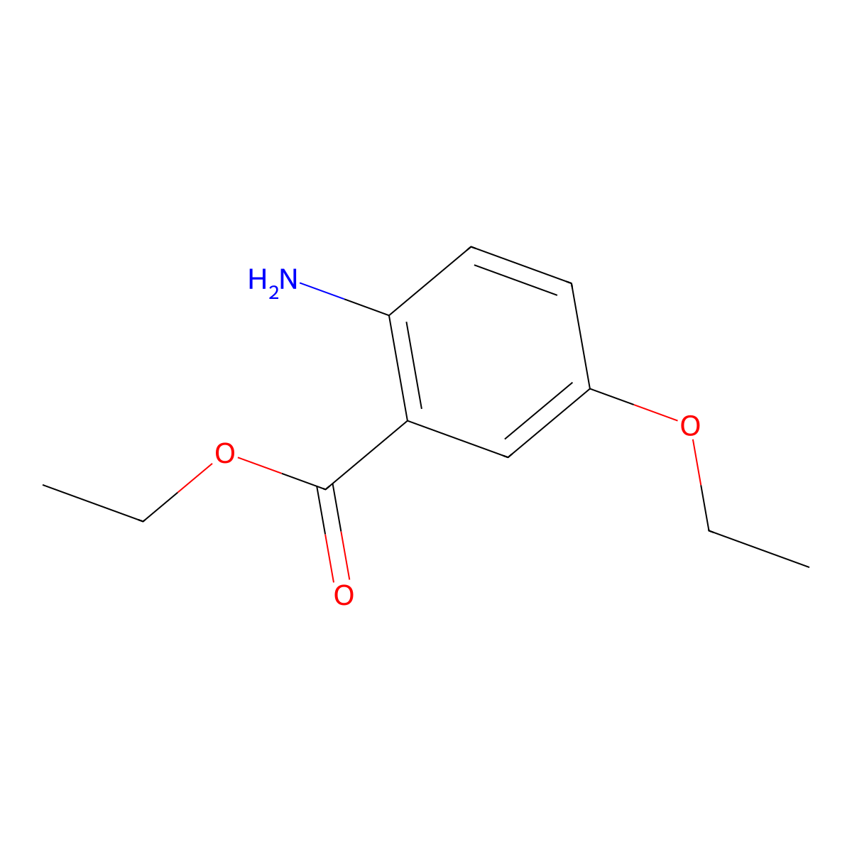 Ethyl 2-amino-5-ethoxybenzoate molecular structure, CAS 1178145-53-3