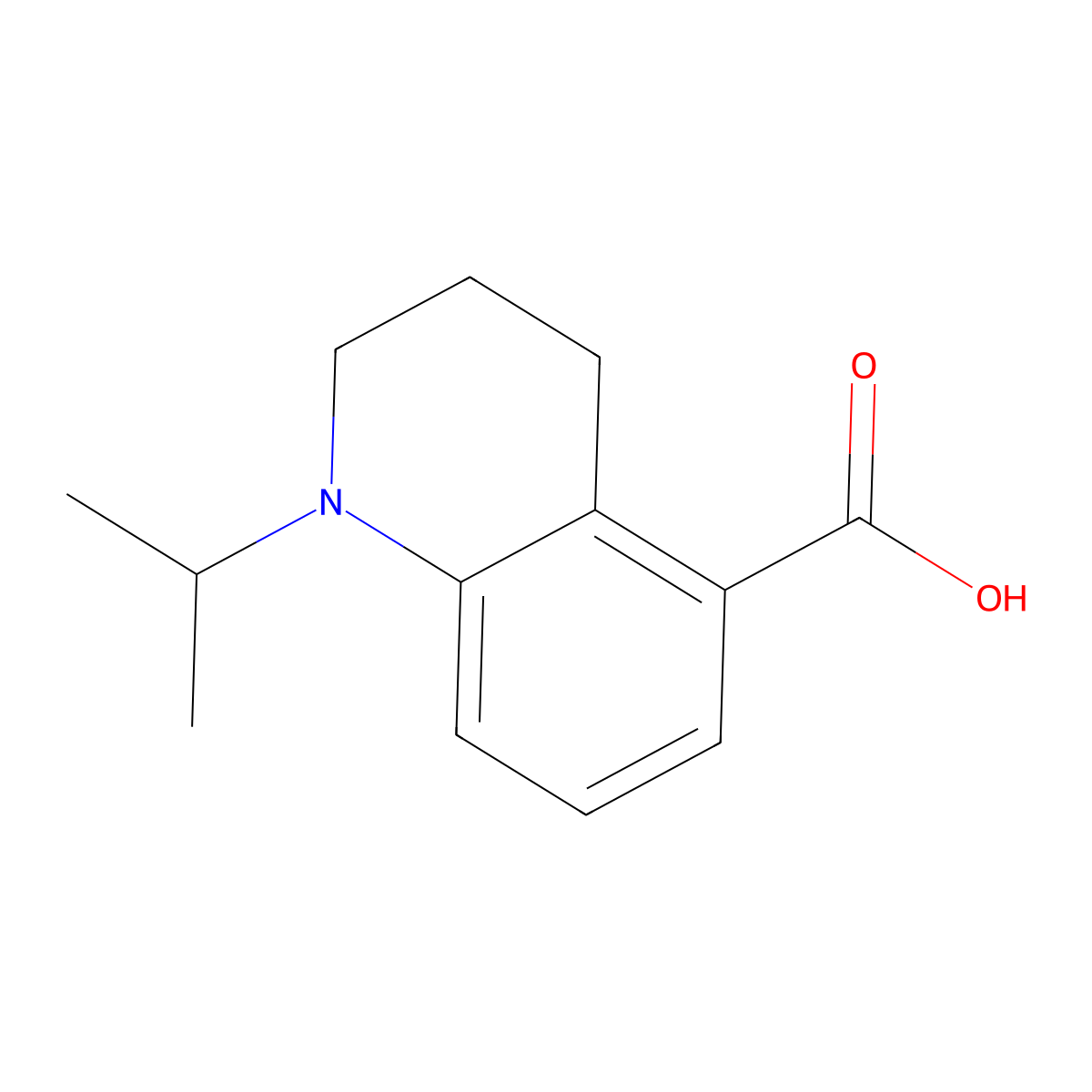 1-(Propan-2-yl)-1,2,3,4-tetrahydroquinoline-5-carboxylic acid molecular structure, CAS 1178148-39-4
