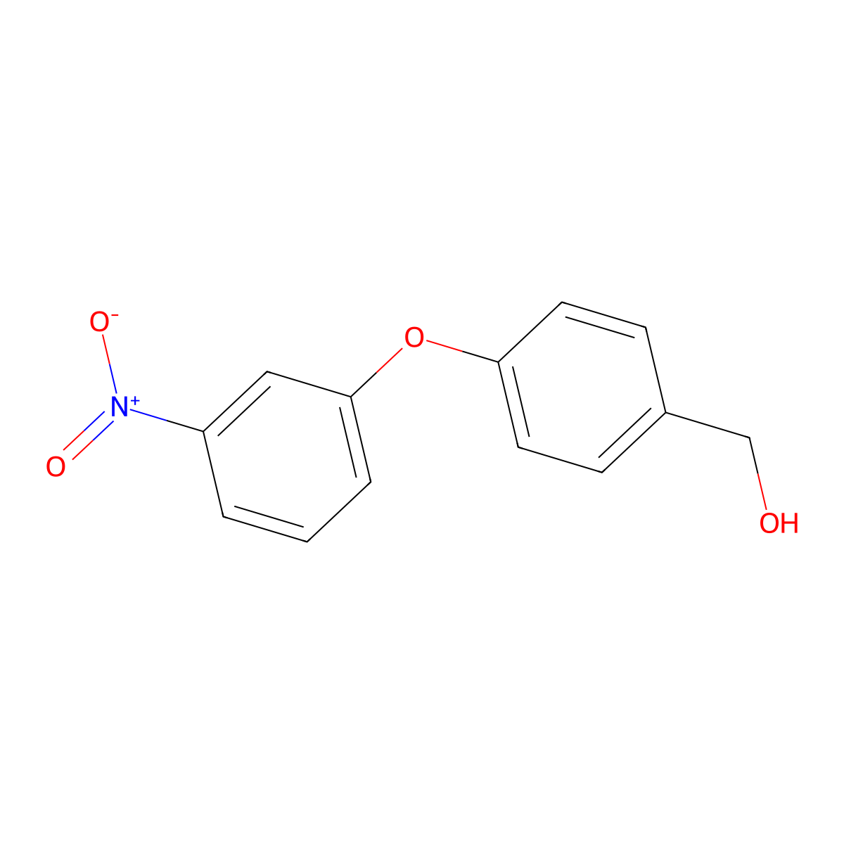 [4-(3-Nitrophenoxy)phenyl]methanol molecular structure, CAS 1178153-54-2