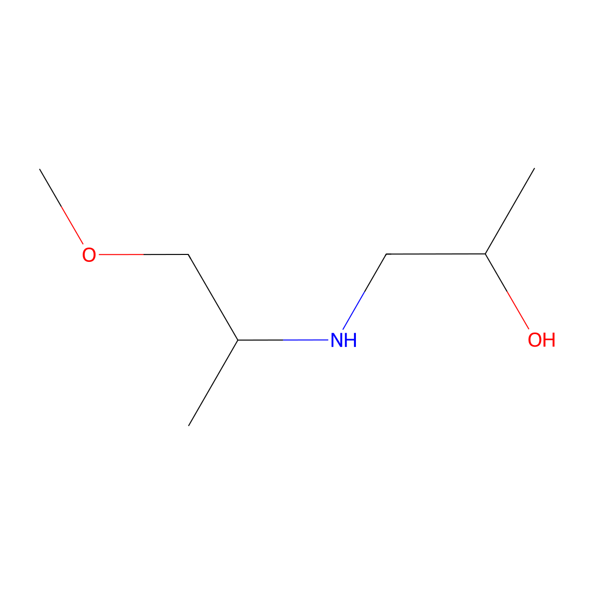 1-[(1-Methoxypropan-2-yl)amino]propan-2-ol molecular structure, CAS 1178285-78-3