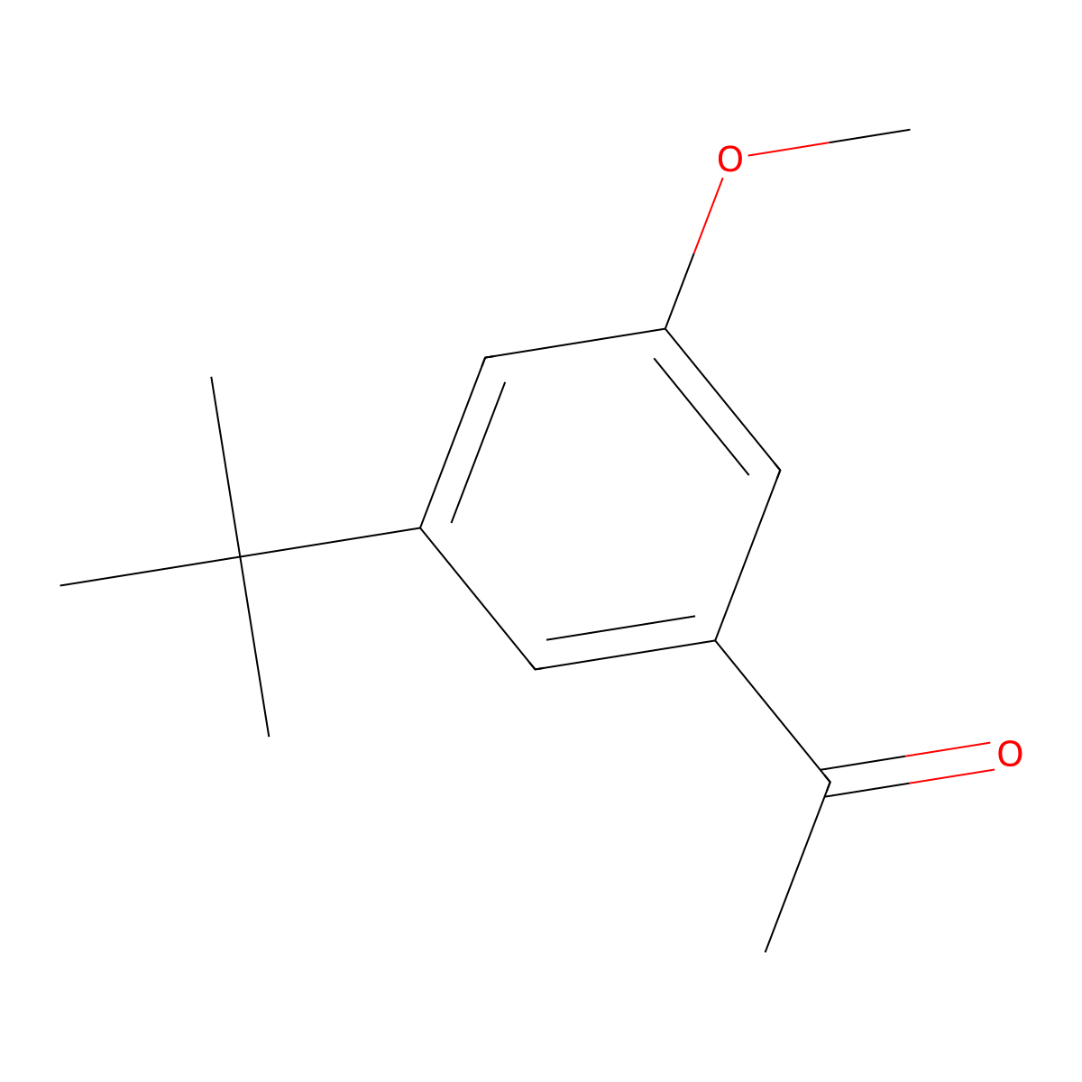 1-[3-(1,1-Dimethylethyl)-5-methoxyphenyl]ethanone molecular structure, CAS 1178584-66-1