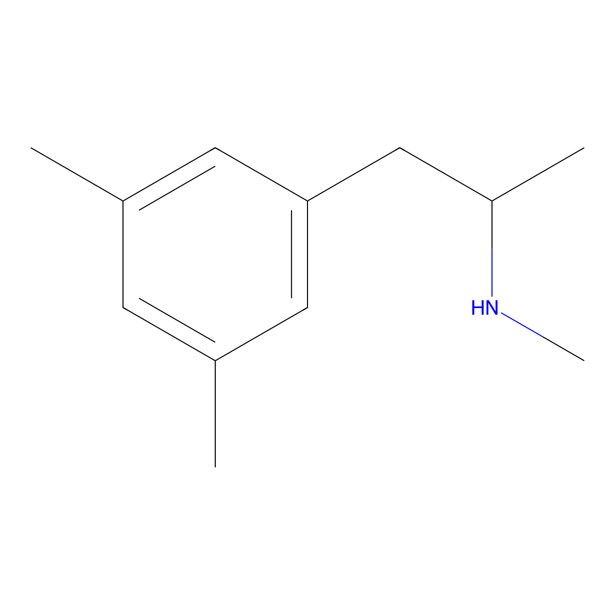 [1-(3,5-Dimethylphenyl)propan-2-yl](methyl)amine molecular structure, CAS 1178669-14-1