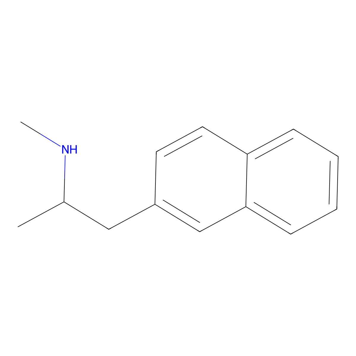 Methamnetamine molecular structure, CAS 1178720-66-5