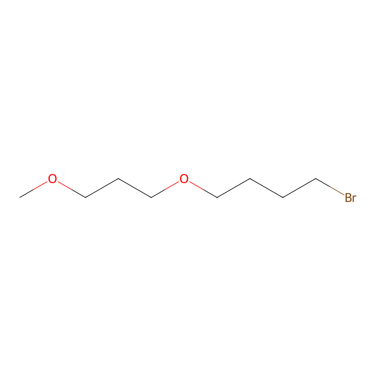 1-Bromo-4-(3-methoxypropoxy)butane molecular structure, CAS 1178726-19-6