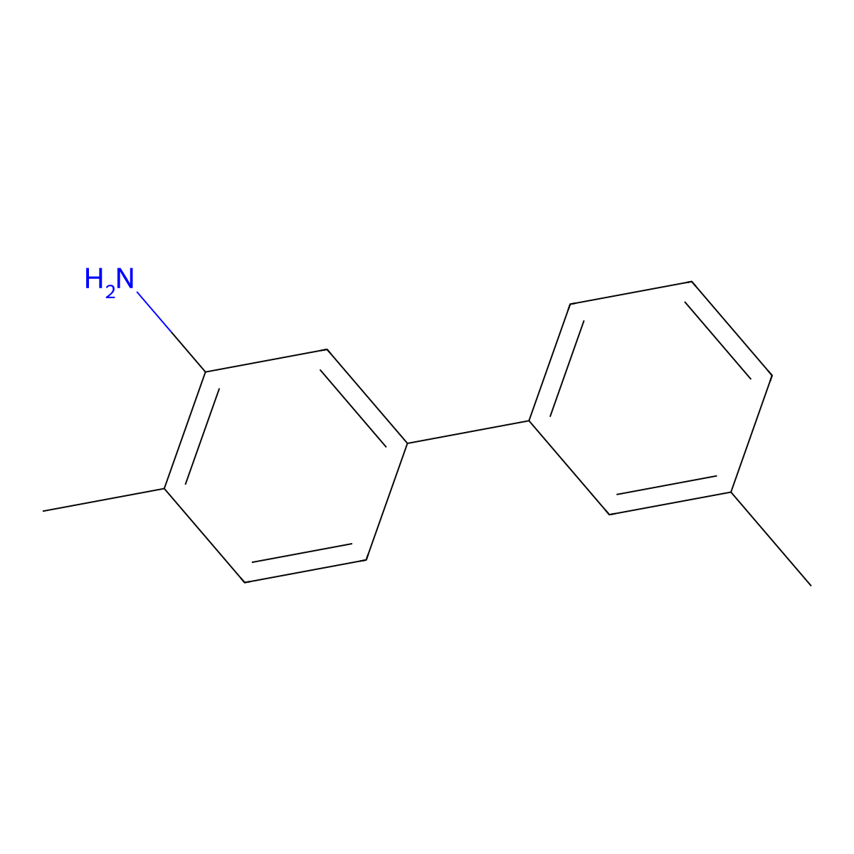 3',4-Dimethyl-[1,1'-biphenyl]-3-amine molecular structure, CAS 1178816-68-6