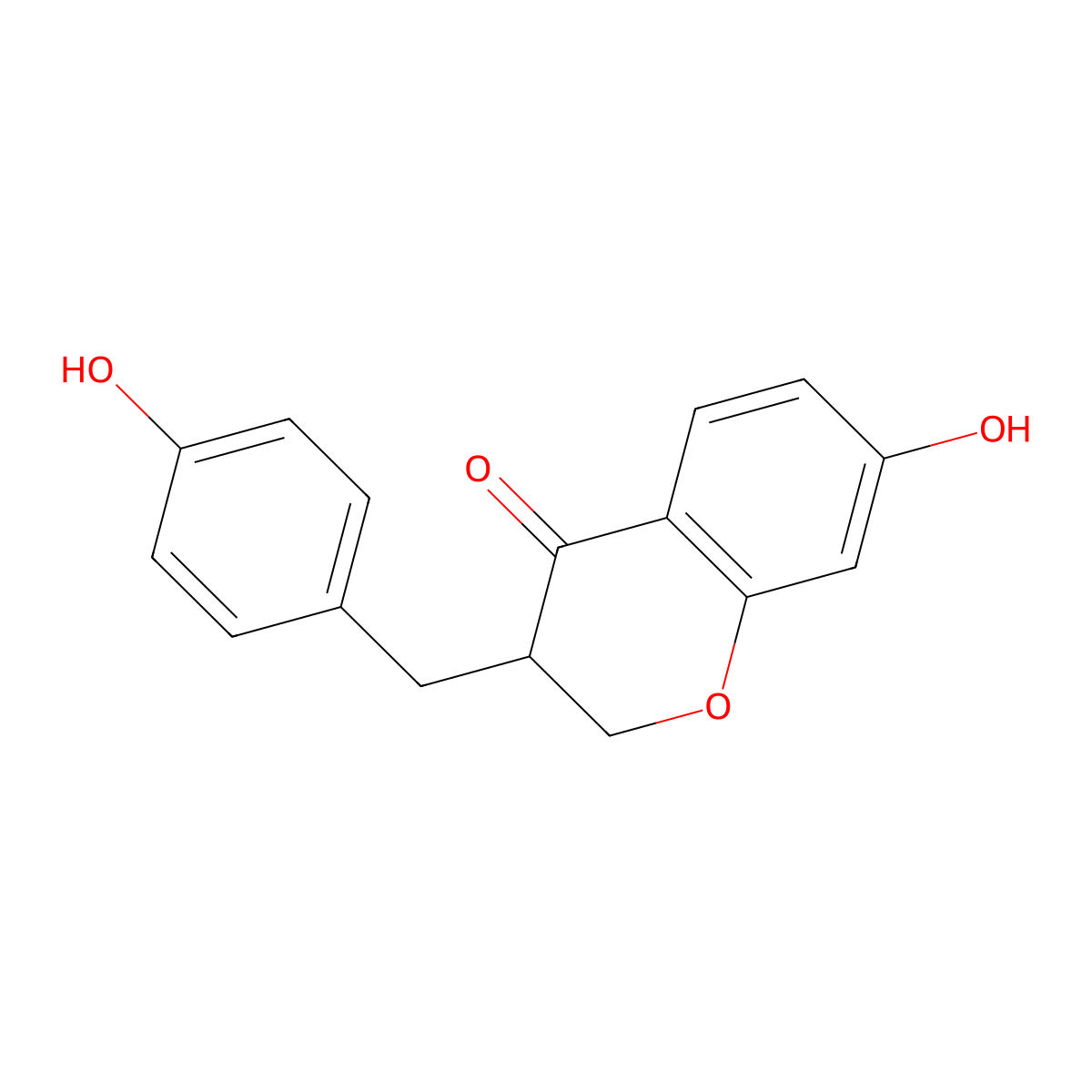 7,4'-Dihydroxyhomoisoflavanone molecular structure, CAS 1178893-64-5