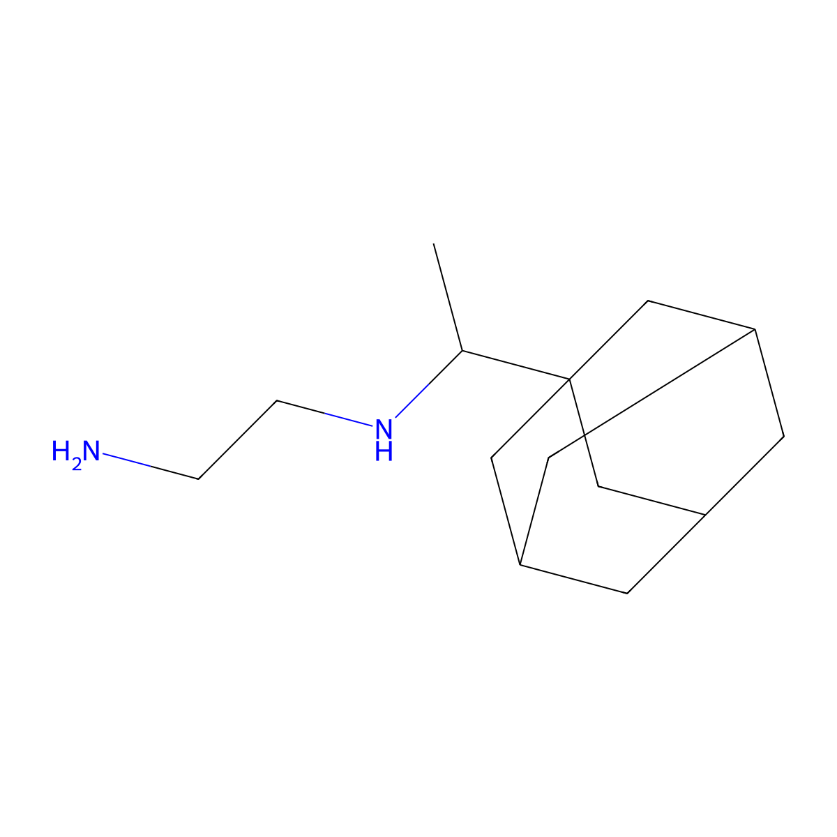 N1-(1-(Adamantan-1-yl)ethyl)ethane-1,2-diamine molecular structure, CAS 1178919-37-3