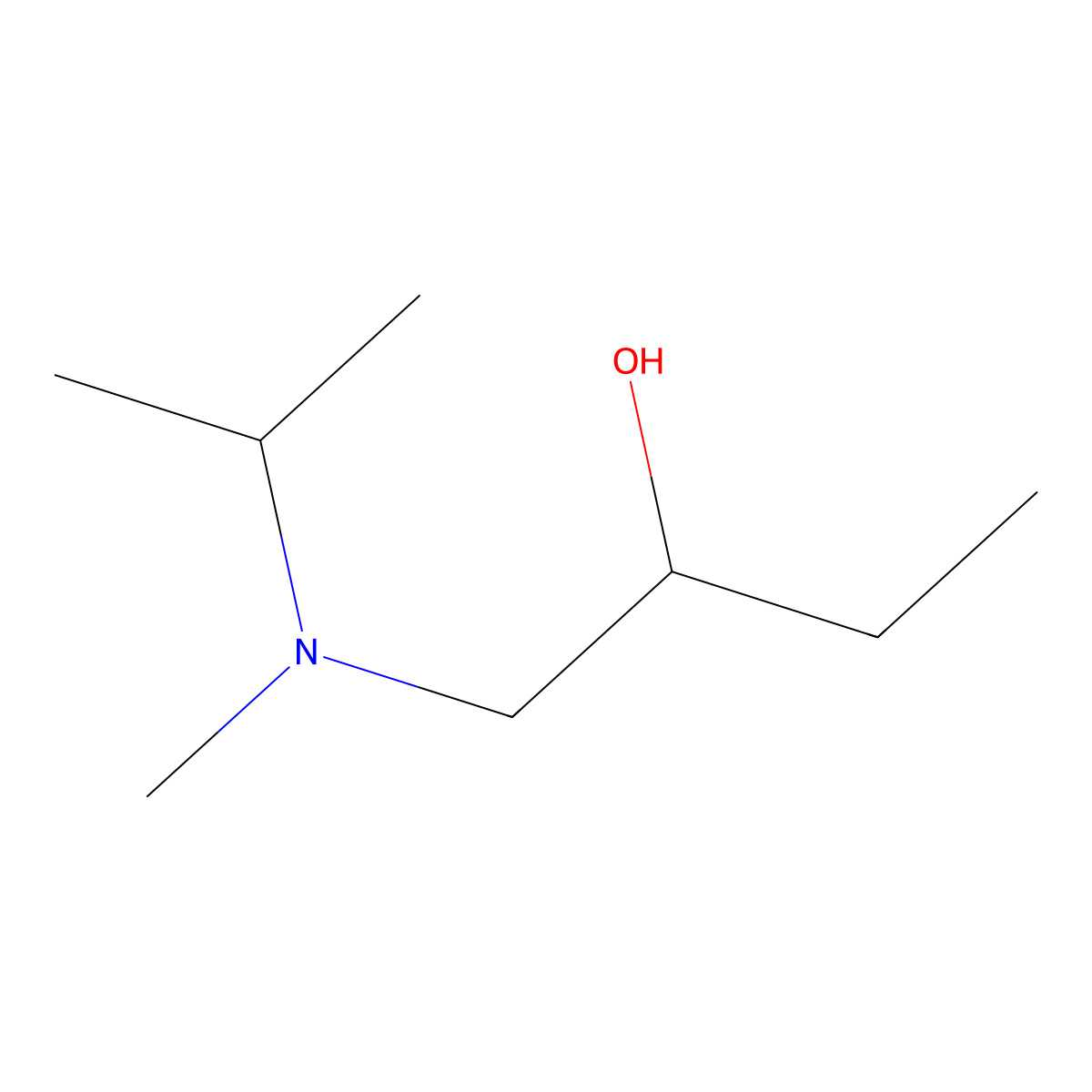 1-[Methyl(propan-2-yl)amino]butan-2-ol molecular structure, CAS 1178944-41-6