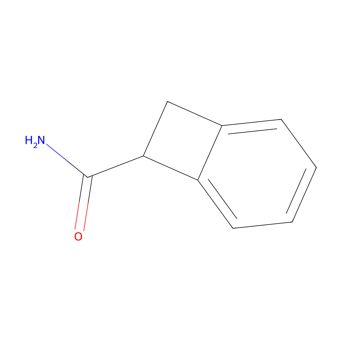 Bicyclo[4.2.0]octa-1,3,5-triene-7-carboxamide molecular structure, CAS 117896-77-2