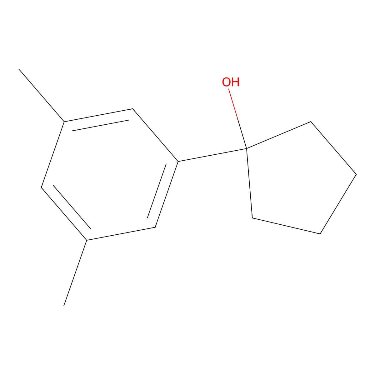 1-(3,5-Dimethylphenyl)cyclopentanol molecular structure, CAS 1179185-65-9