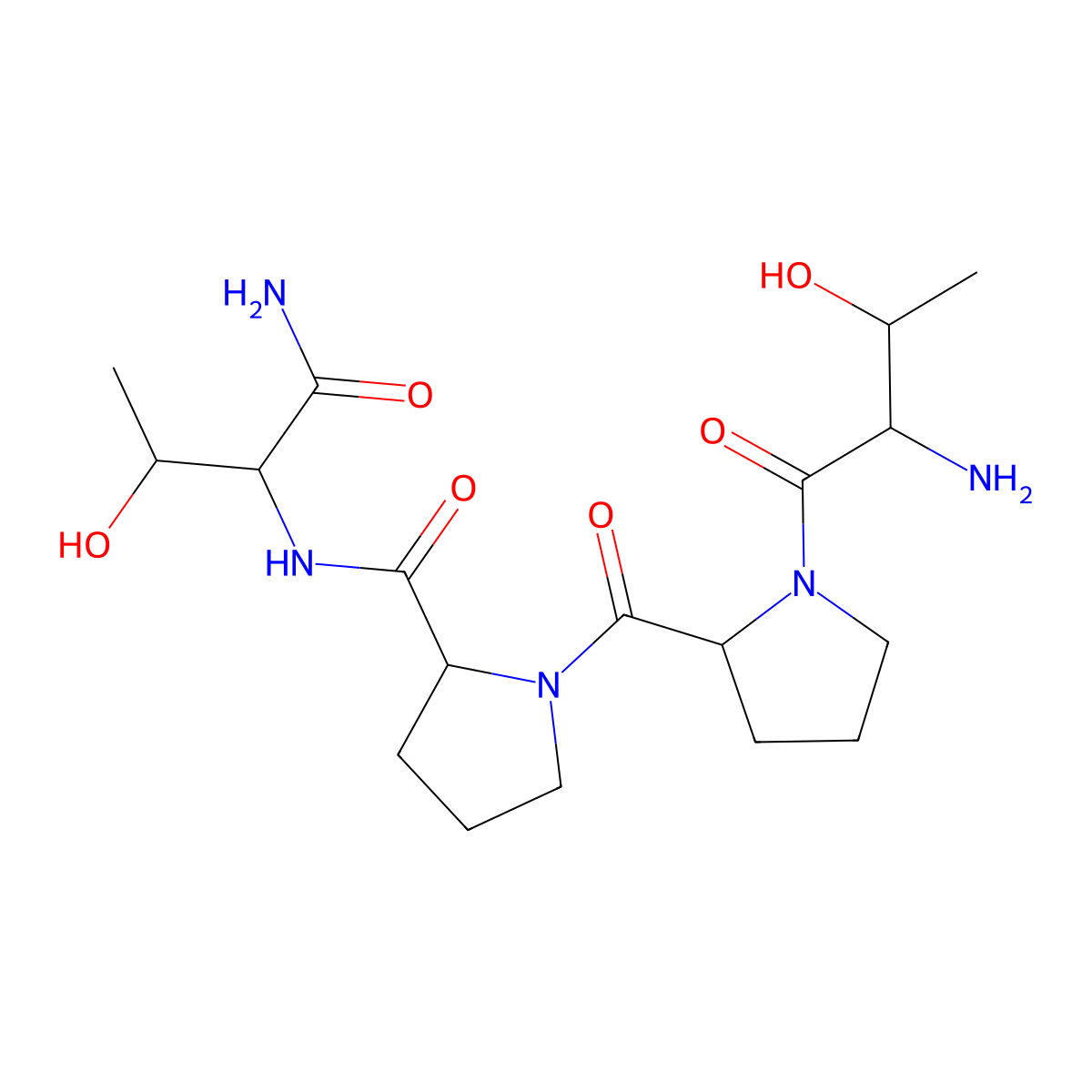Rapastinel molecular structure, CAS 117928-94-6