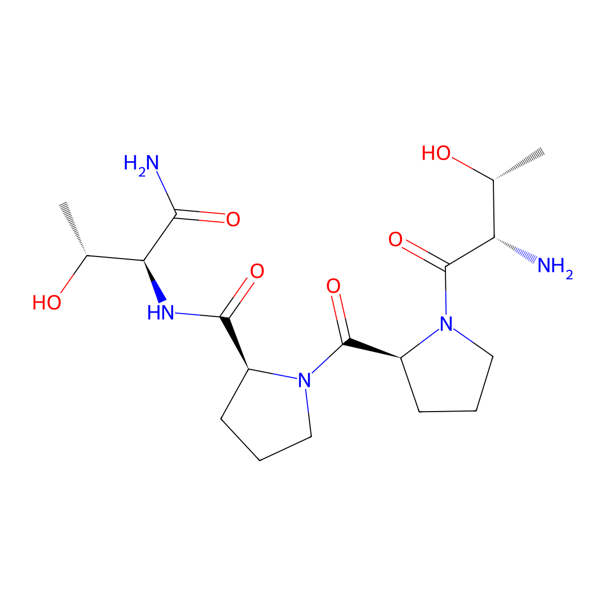 Rapastinel molecular structure, CAS 117928-94-6