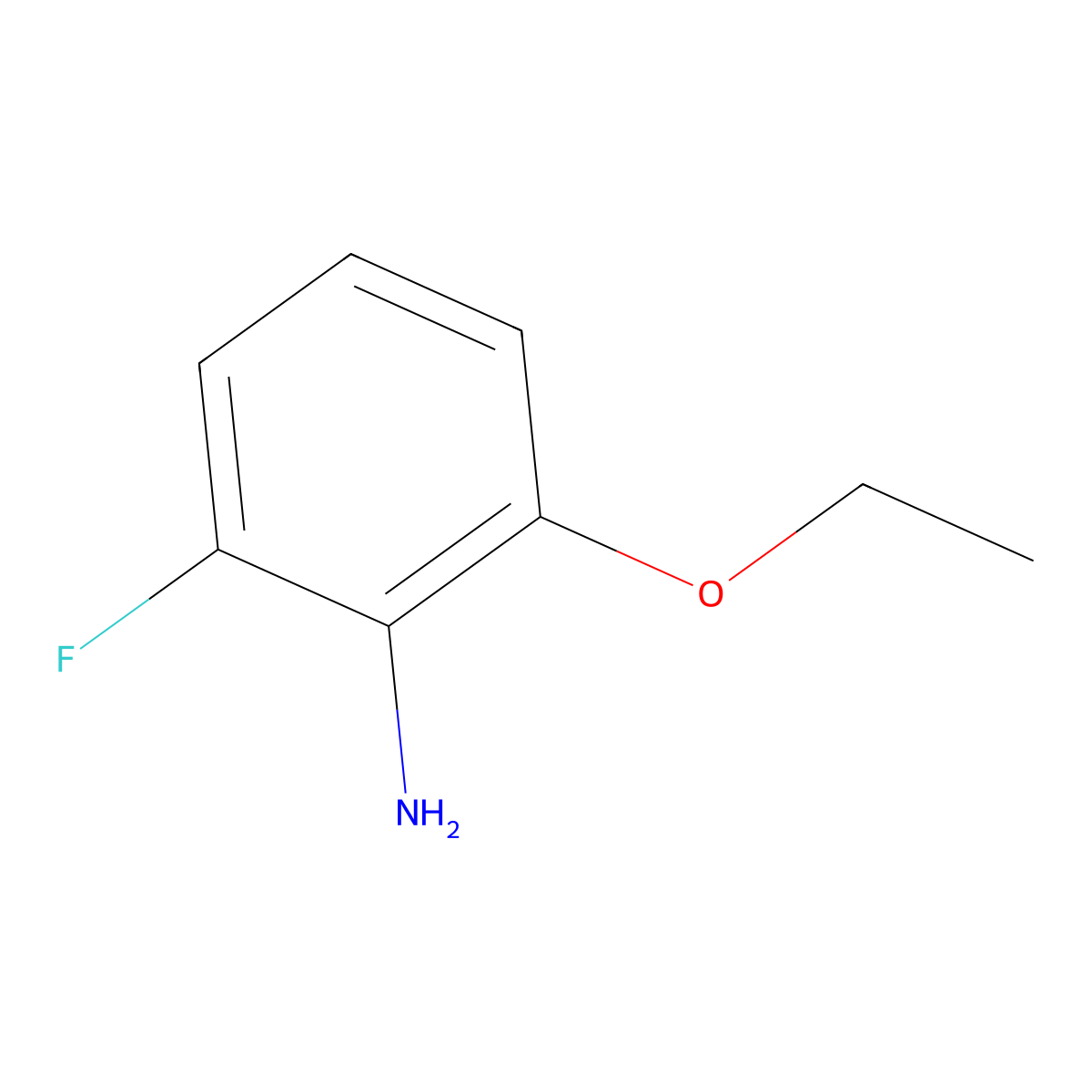 2-Ethoxy-6-fluoroaniline molecular structure, CAS 1179288-96-0