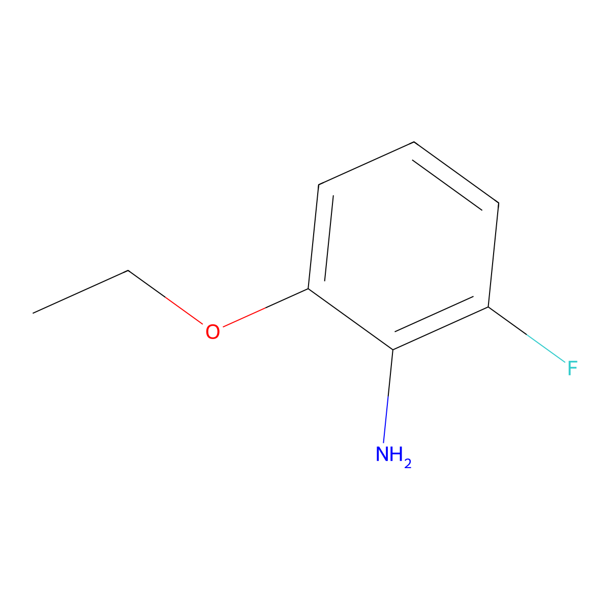 2-Ethoxy-6-fluoroaniline molecular structure, CAS 1179288-96-0