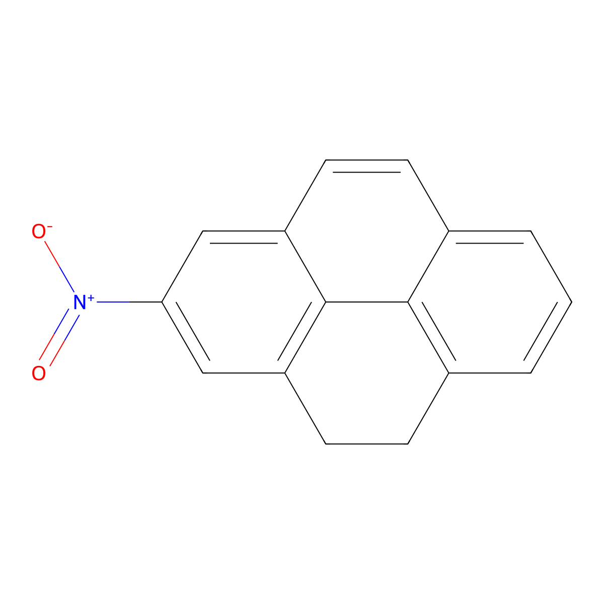 2-Nitro-4,5-dihydropyrene molecular structure, CAS 117929-14-3