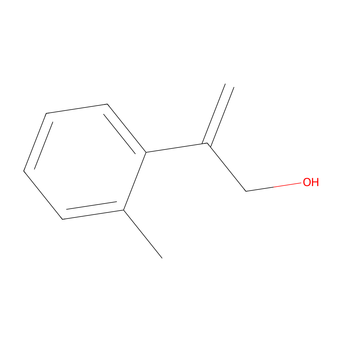 2-(2-Methylphenyl)prop-2-en-1-ol molecular structure, CAS 1179318-35-4