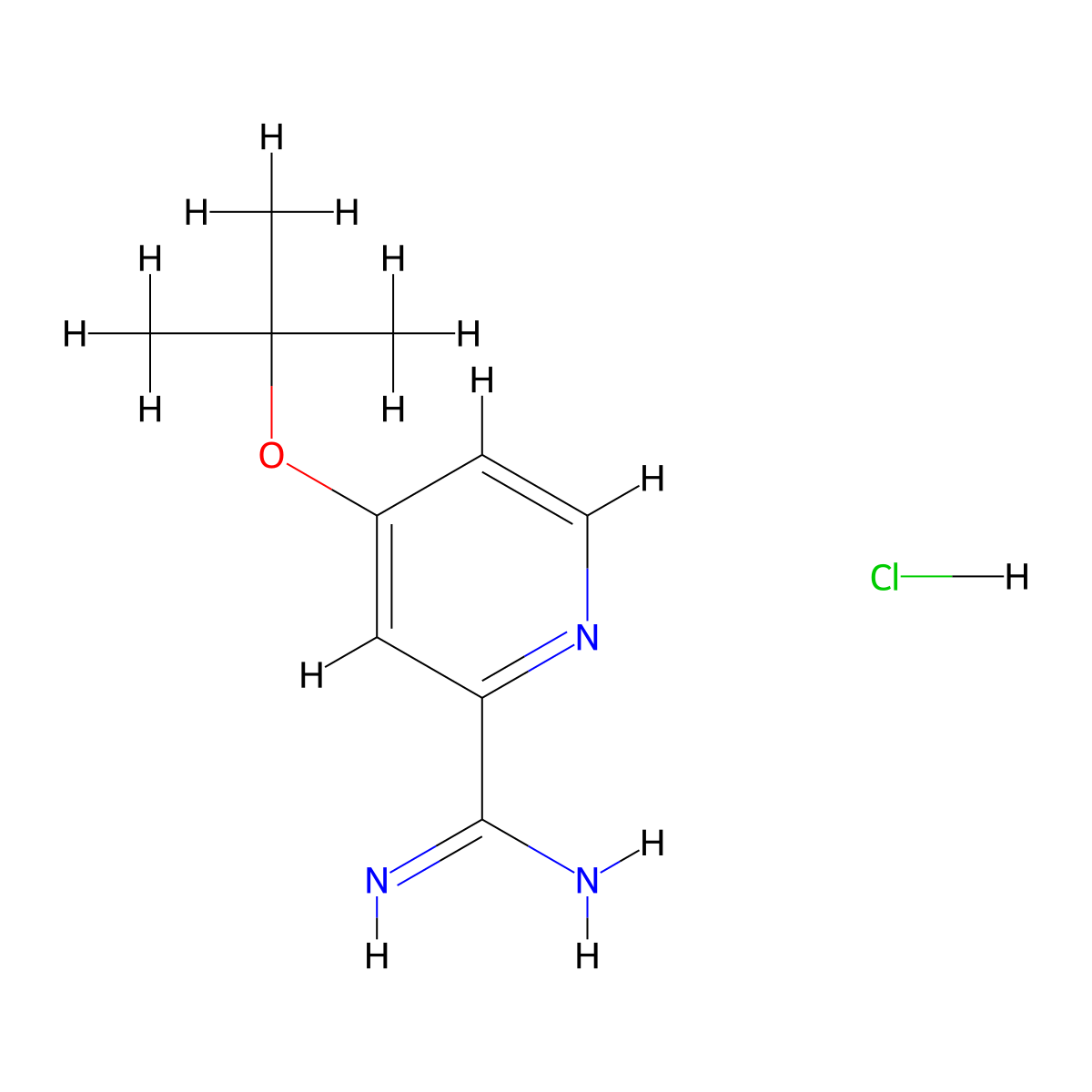 4-(tert-Butoxy)picolinimidamide hydrochloride molecular structure, CAS 1179360-94-1