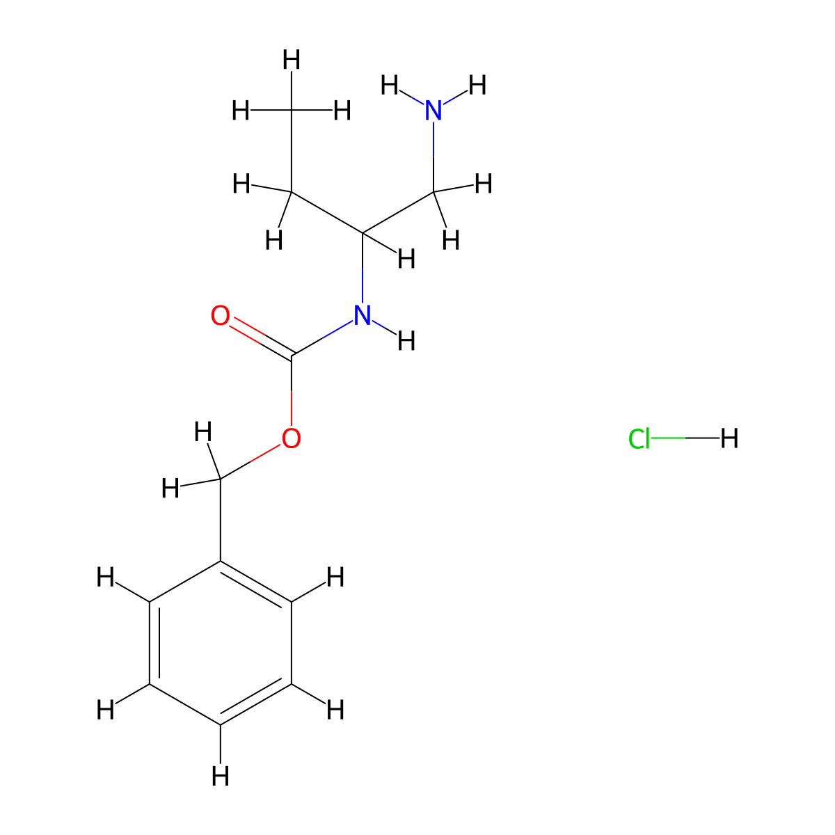 2-N-Cbz-Butane-1,2-diamine hydrochloride molecular structure, CAS 1179361-76-2