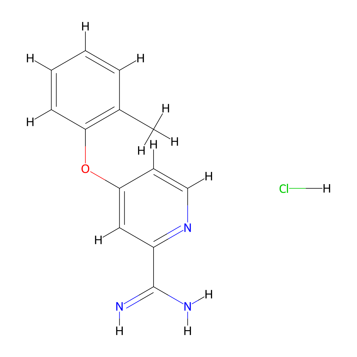 4-(o-Tolyloxy)picolinimidamide hydrochloride molecular structure, CAS 1179361-88-6