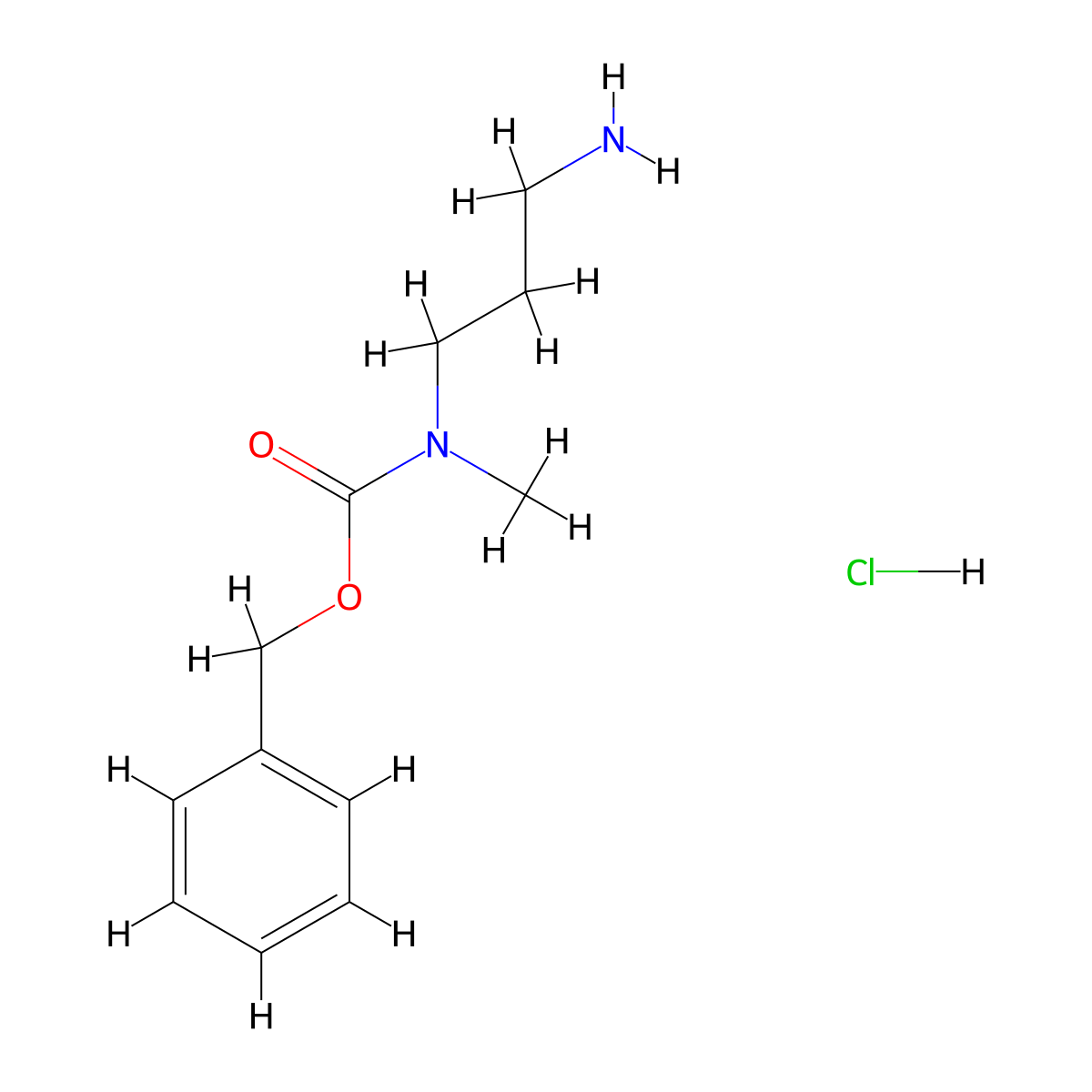 1-N-Cbz-1-N-Methyl-1,3-diaminopropane hydrochloride molecular structure, CAS 1179362-94-7