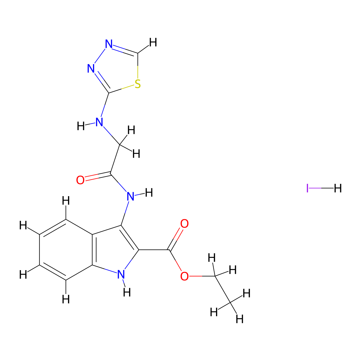 C15H16IN5O3S molecular structure, CAS 1179375-95-1