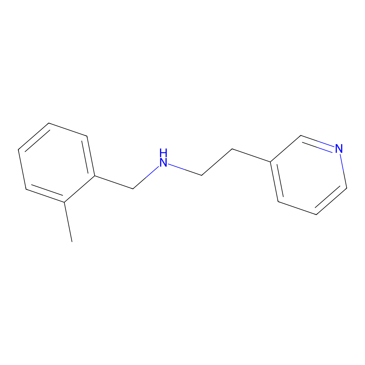 (2-Methylbenzyl)-(2-pyridin-3-ylethyl)amine molecular structure, CAS 1179650-31-7