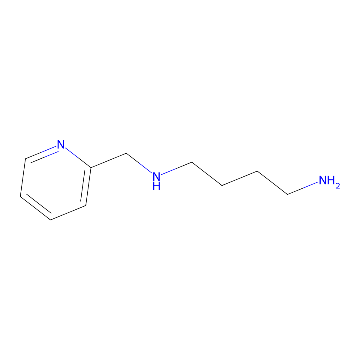 (4-Aminobutyl)[(pyridin-2-yl)methyl]amine molecular structure, CAS 1179822-86-6