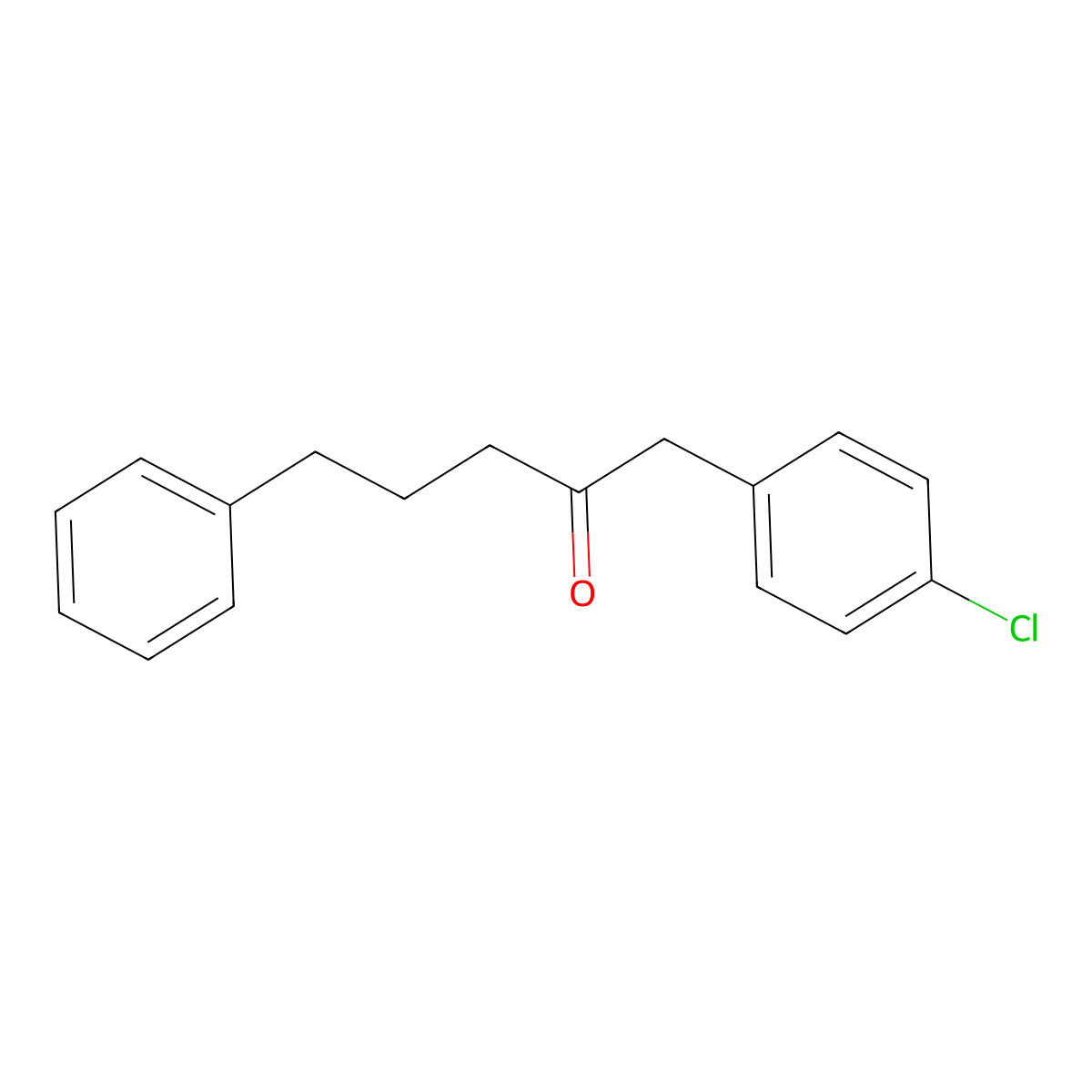 1-(4-Chlorophenyl)-5-phenylpentan-2-one molecular structure, CAS 1179919-66-4