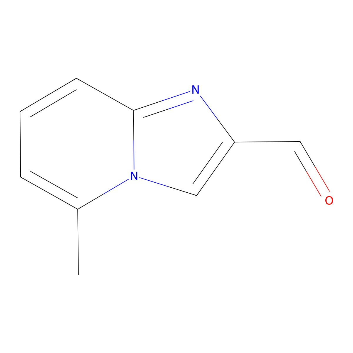 5-Methylimidazo[1,2-a]pyridine-2-carbaldehyde molecular structure, CAS 118000-44-5