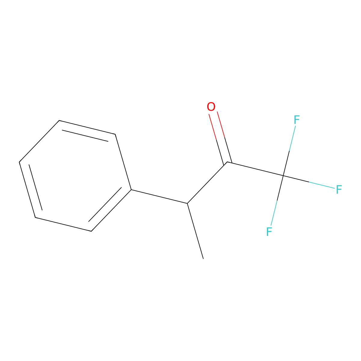 1,1,1-Trifluoro-3-phenylbutan-2-one molecular structure, CAS 118006-64-7