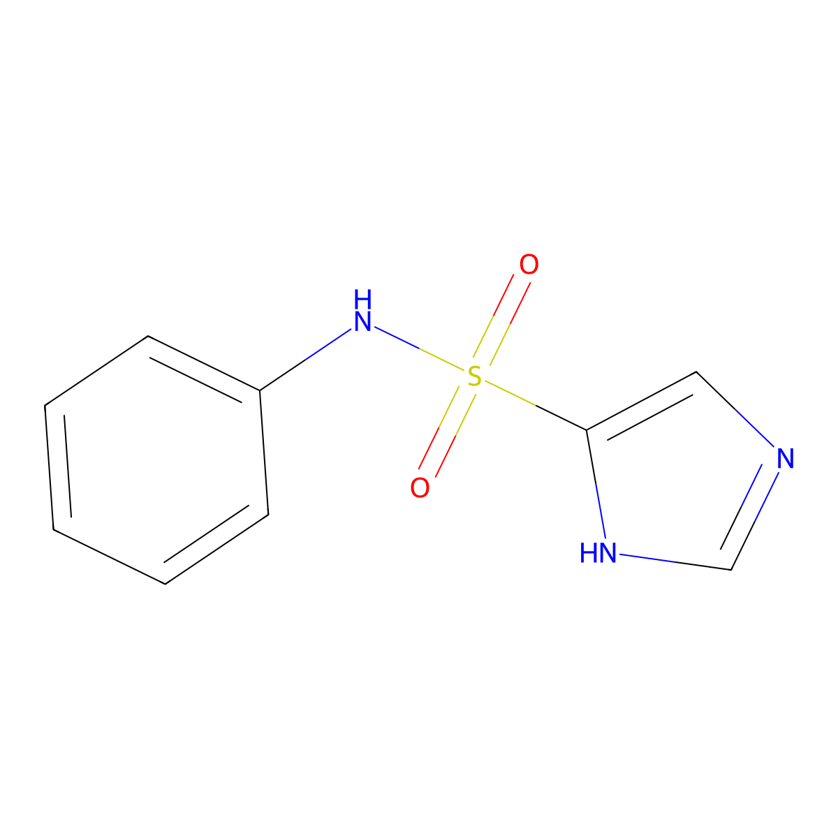 N-phenyl-1H-imidazole-4-sulfonamide molecular structure, CAS 1180543-43-4