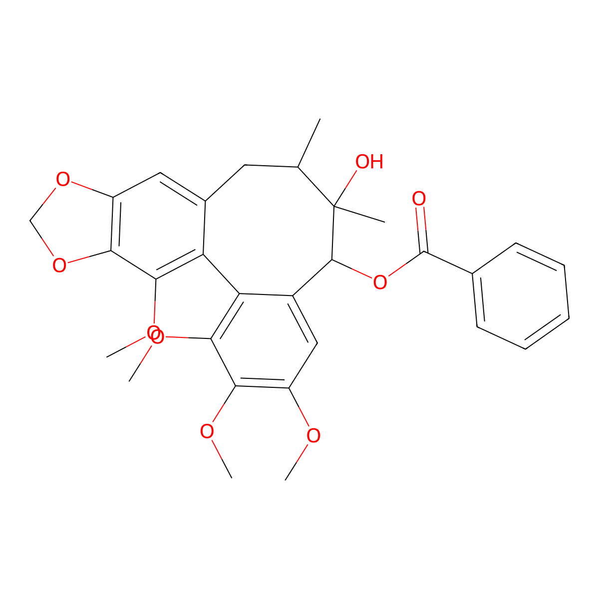Schisanwilsonin H molecular structure, CAS 1181216-83-0