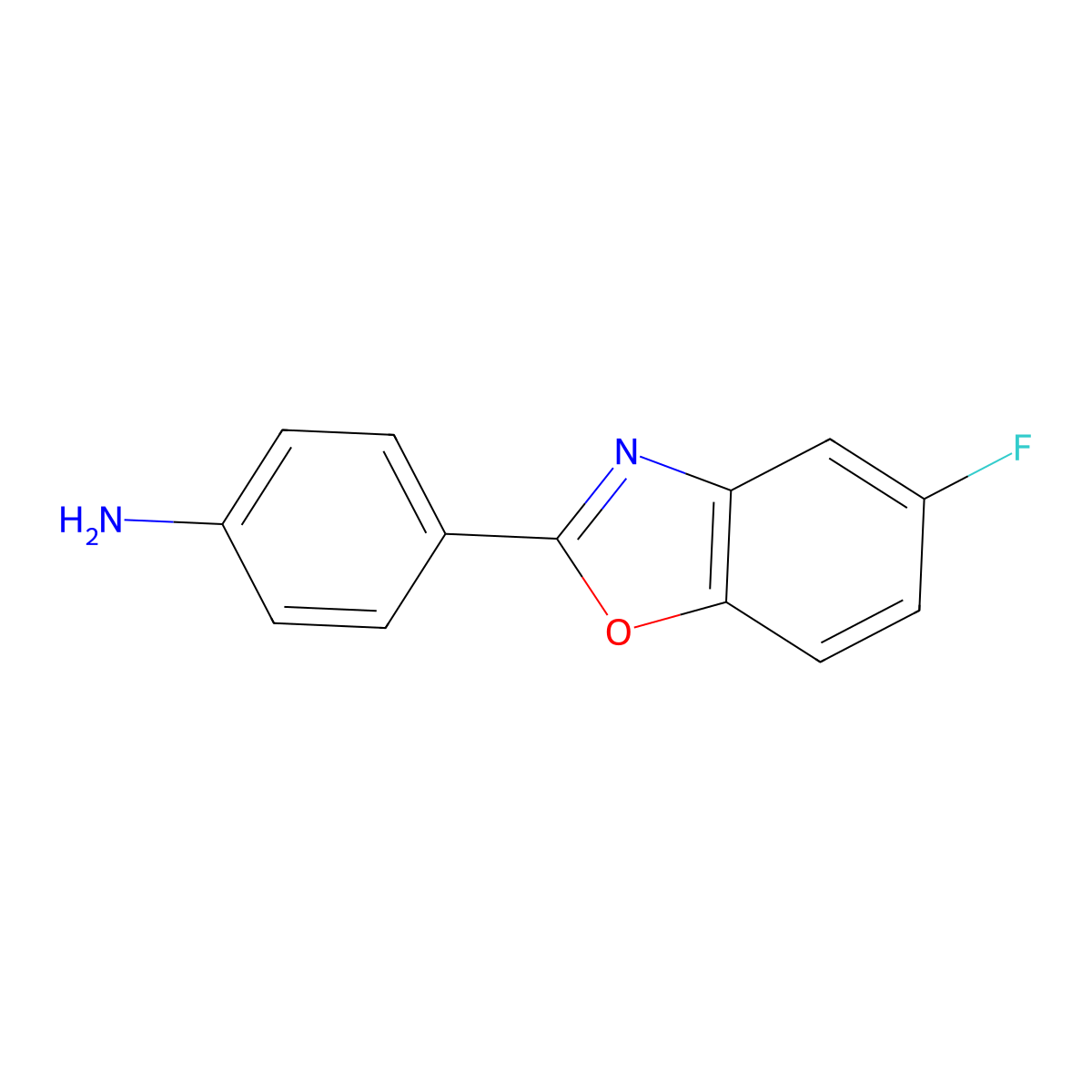 4-(5-Fluorobenzo[d]oxazol-2-yl)aniline molecular structure, CAS 1181334-50-8