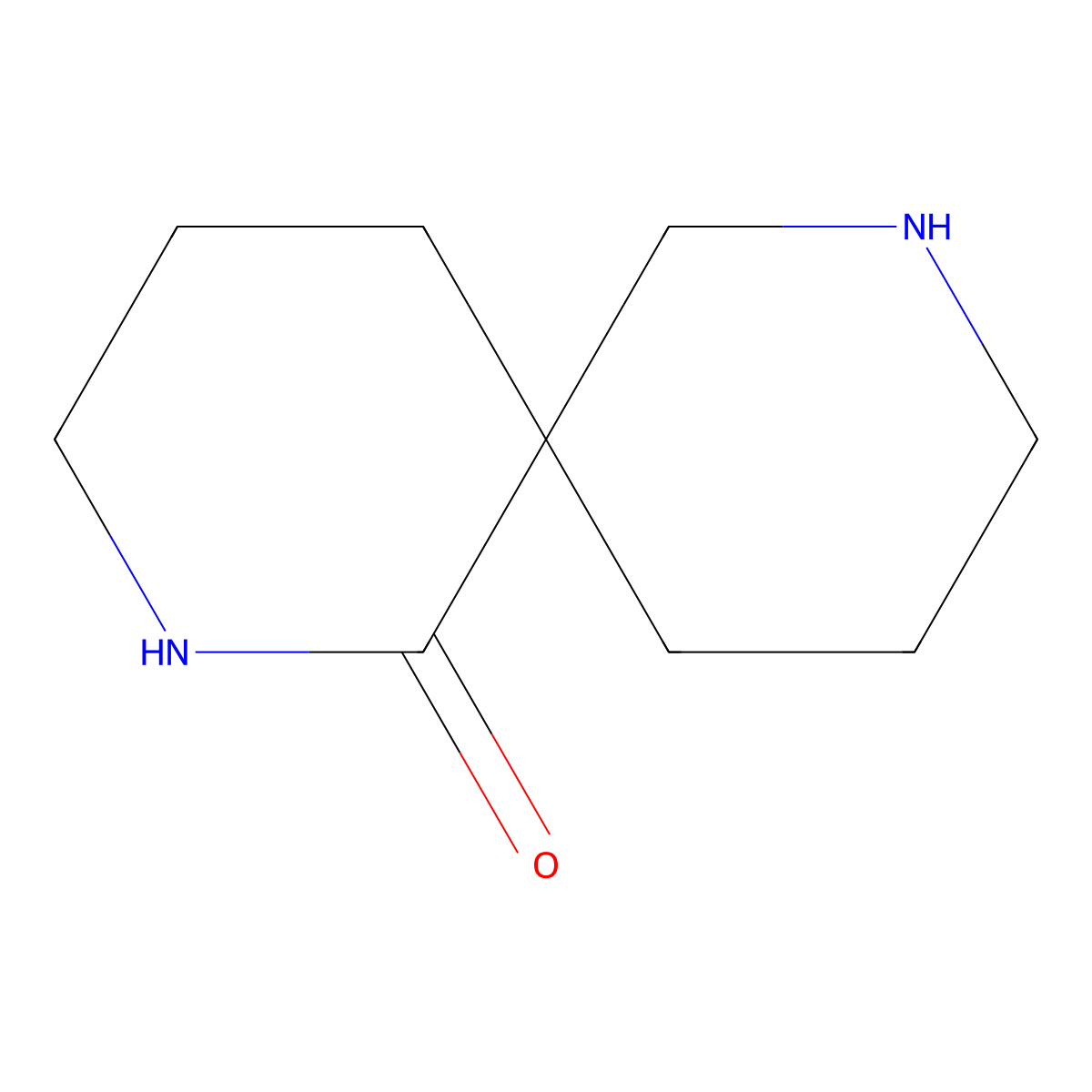2,8-Diazaspiro[5.5]undecan-1-one molecular structure, CAS 1181356-93-3