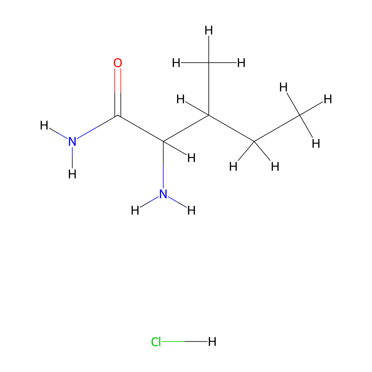 2-Amino-3-methylpentanamide hydrochloride molecular structure, CAS 118158-54-6
