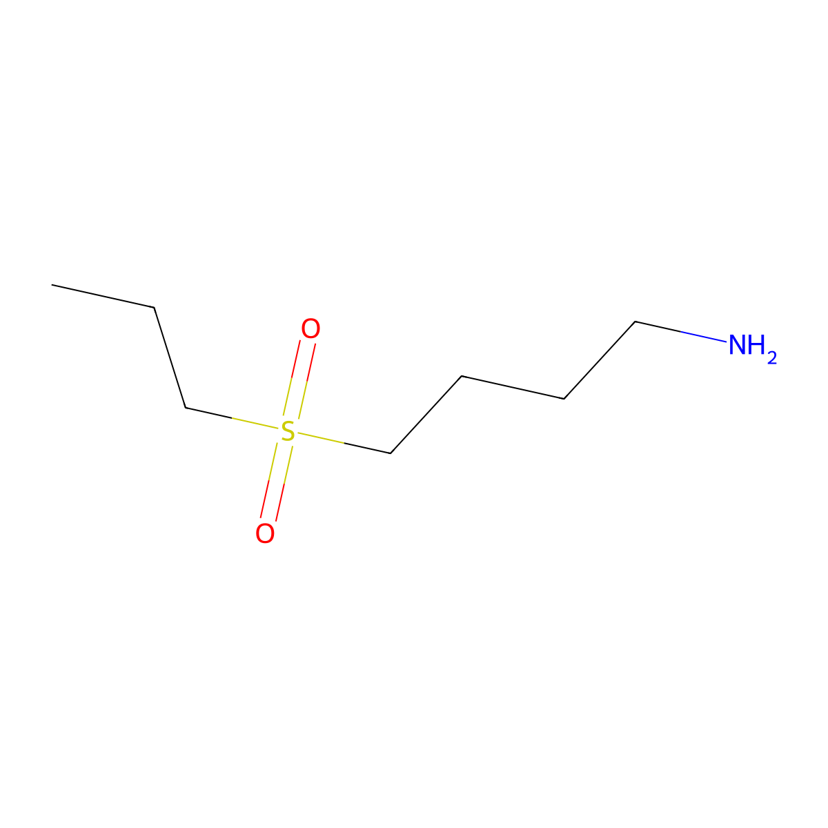 4-(Propane-1-sulfonyl)-butylamine molecular structure, CAS 1181631-86-6